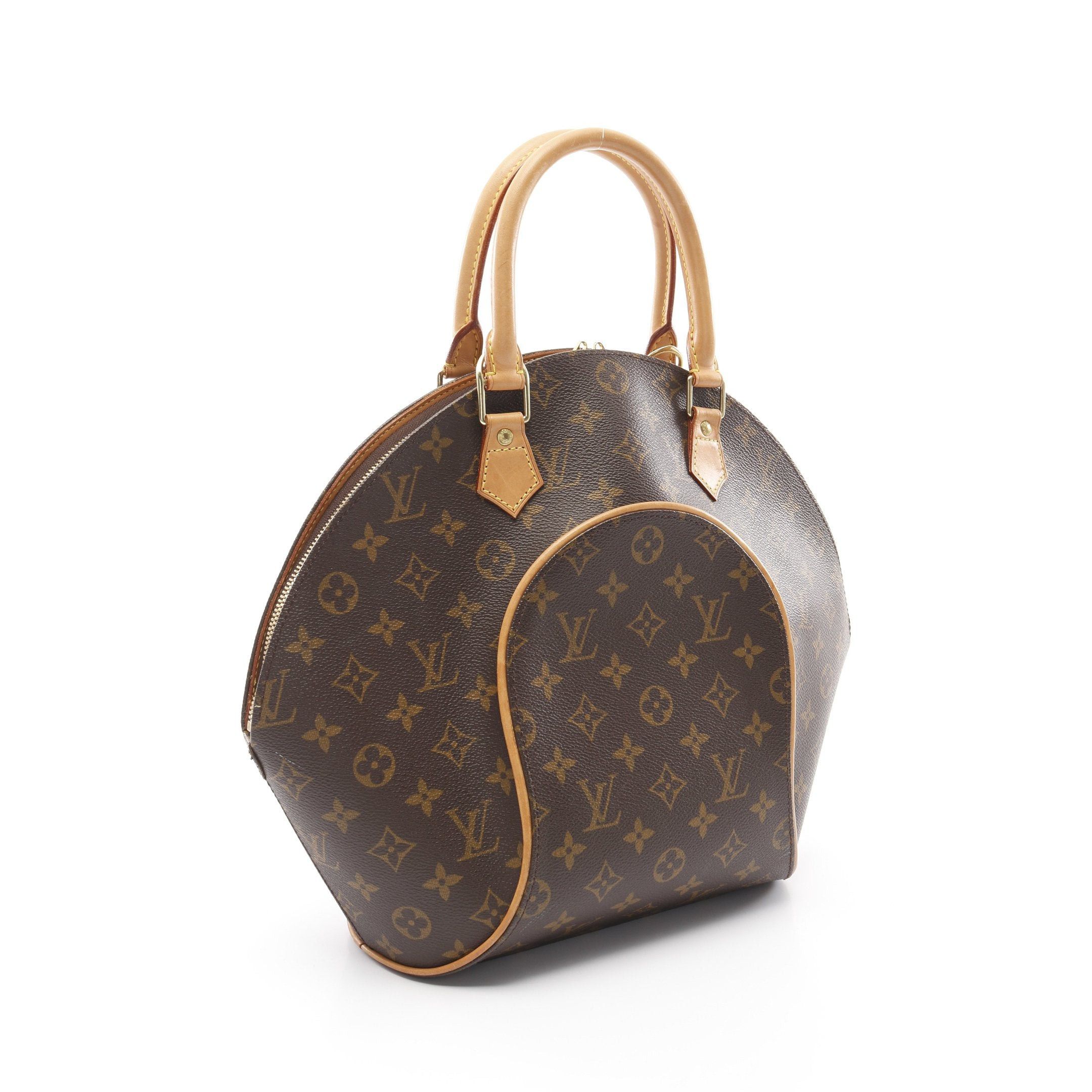Louis Vuitton Louis Vuitton Ellipse Mm Monogram Handbag Leather Brown Size ONE SIZE - 2 Thumbnail