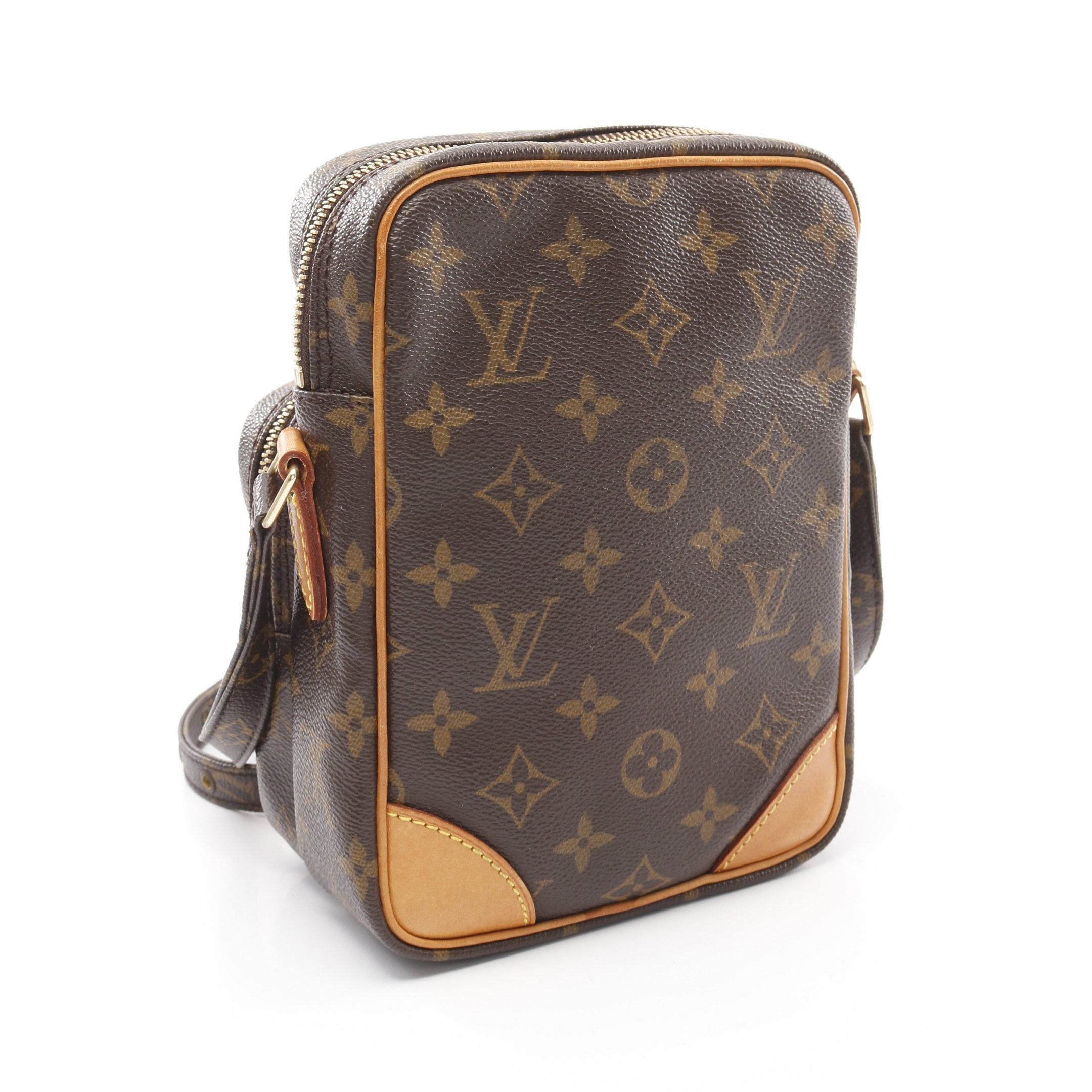 Louis Vuitton Louis Vuitton Amazon Monogram Shoulder Bag Leather Brown Size ONE SIZE - 2 Thumbnail