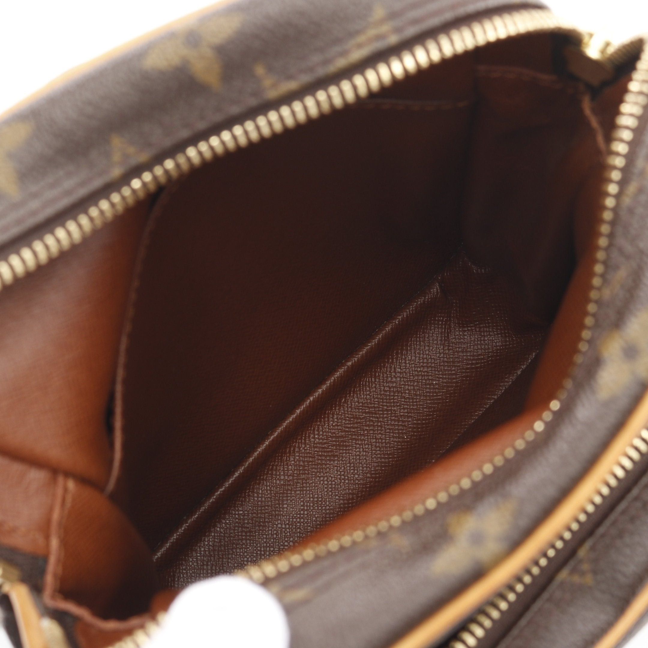 Louis Vuitton Louis Vuitton Amazon Monogram Shoulder Bag Leather Brown Size ONE SIZE - 3 Thumbnail