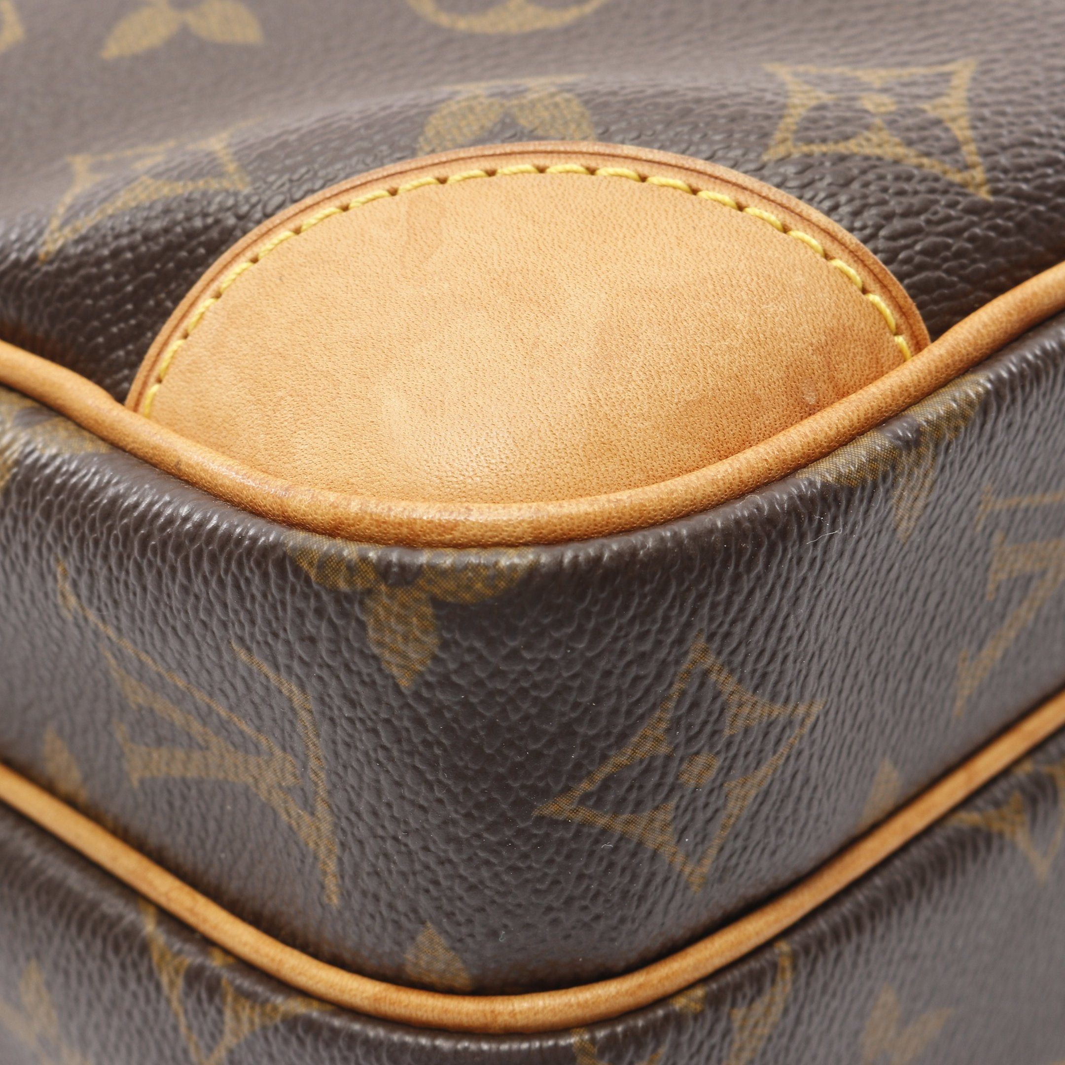 Louis Vuitton Louis Vuitton Nil Monogram Shoulder Bag Leather Brown Size ONE SIZE - 8 Thumbnail