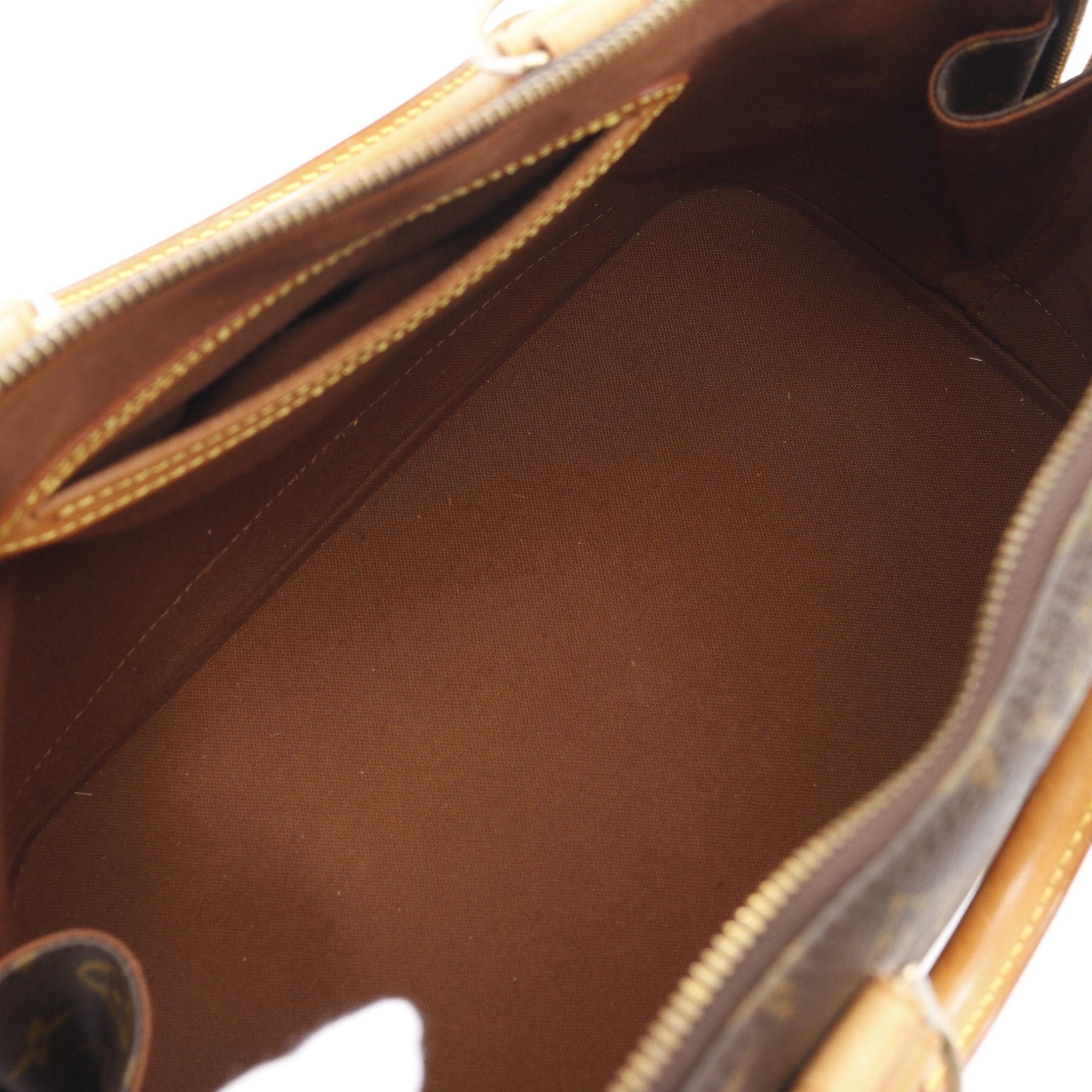 Louis Vuitton Louis Vuitton Alma Pm Monogram Handbag Leather Brown Size ONE SIZE - 3 Thumbnail