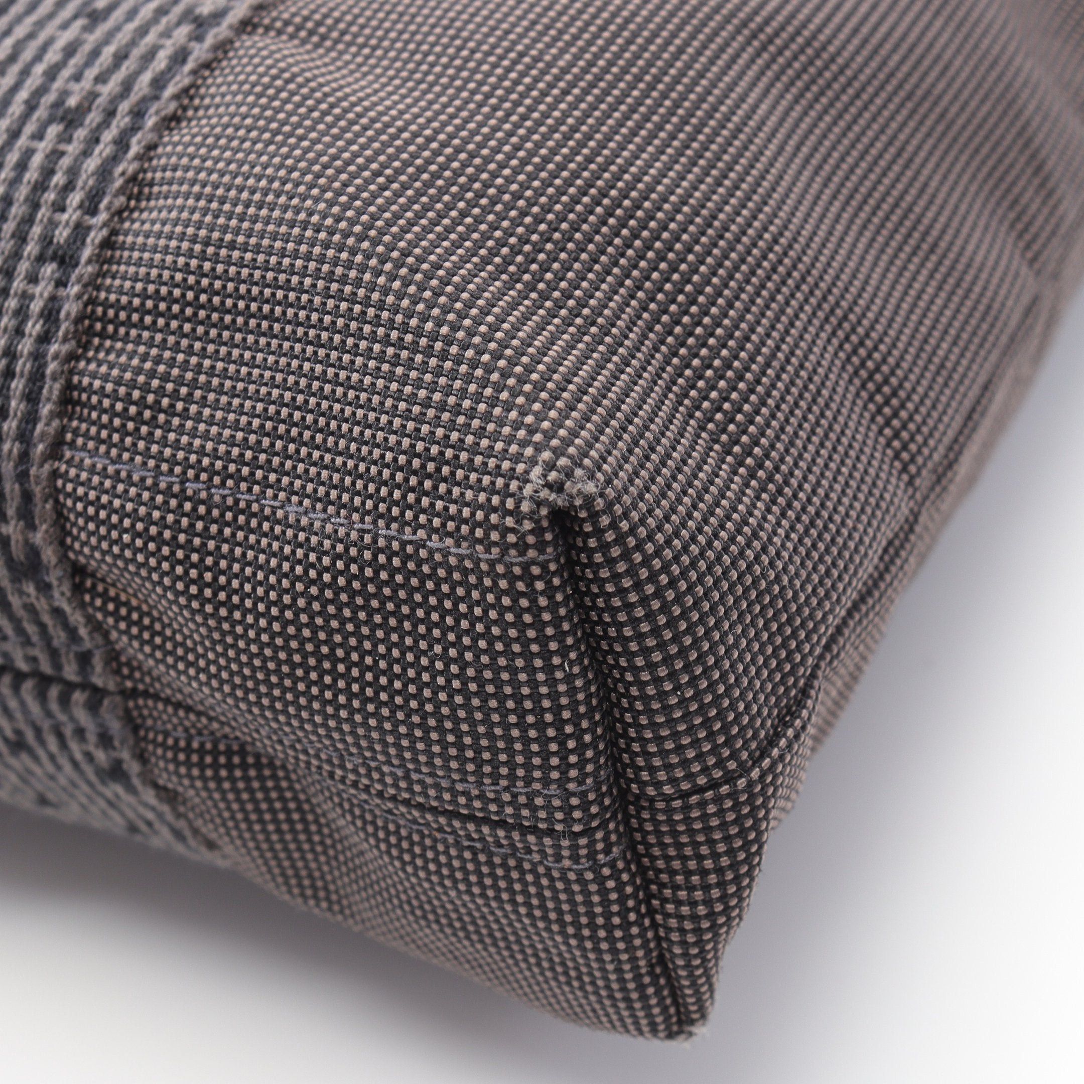 Hermes Hermes Yell Line Kabas Handbag Tote Bag Nylon Canvas Dark Gray Size ONE SIZE - 7 Thumbnail