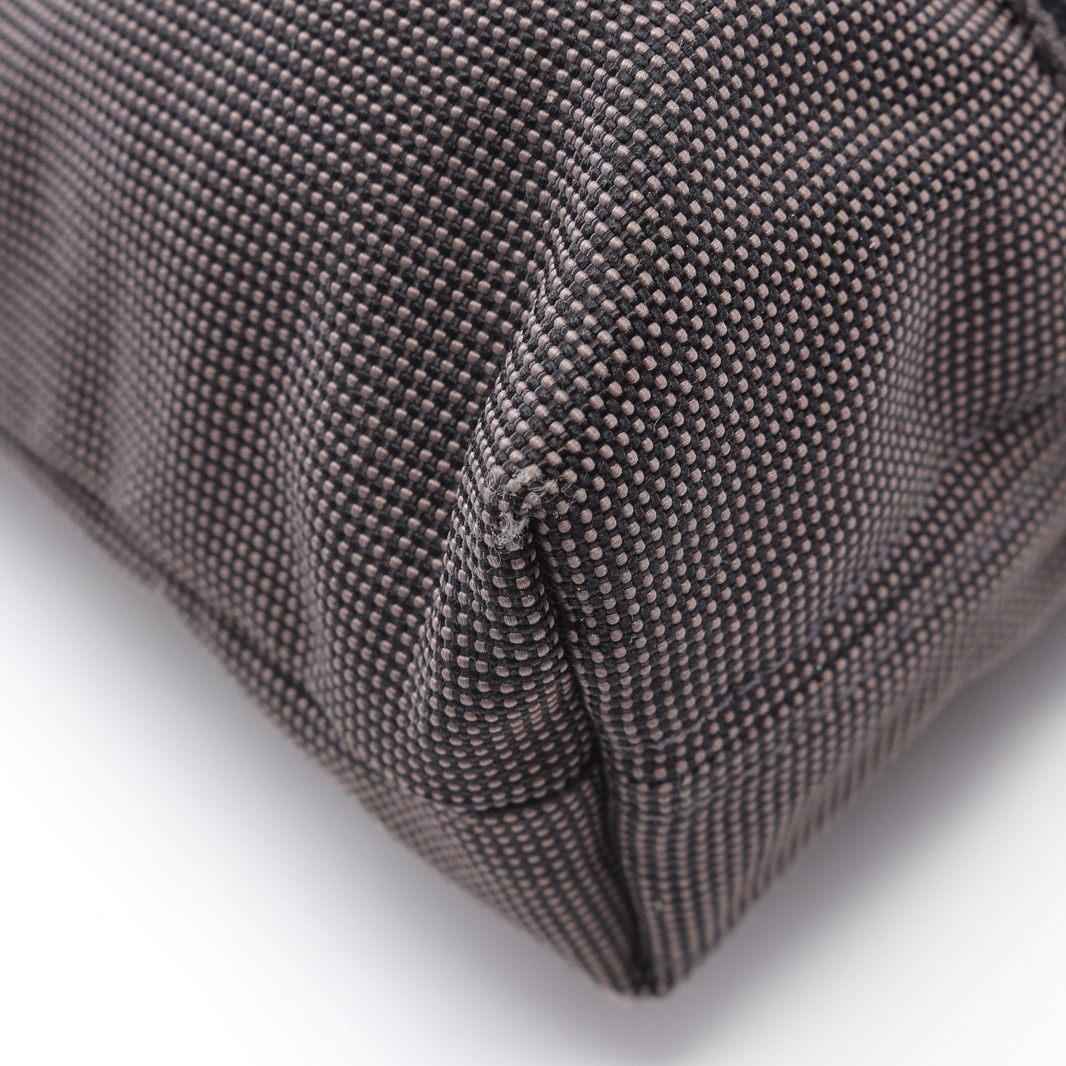 Hermes Hermes Yell Line Kabas Handbag Tote Bag Nylon Canvas Dark Gray Size ONE SIZE - 6 Thumbnail