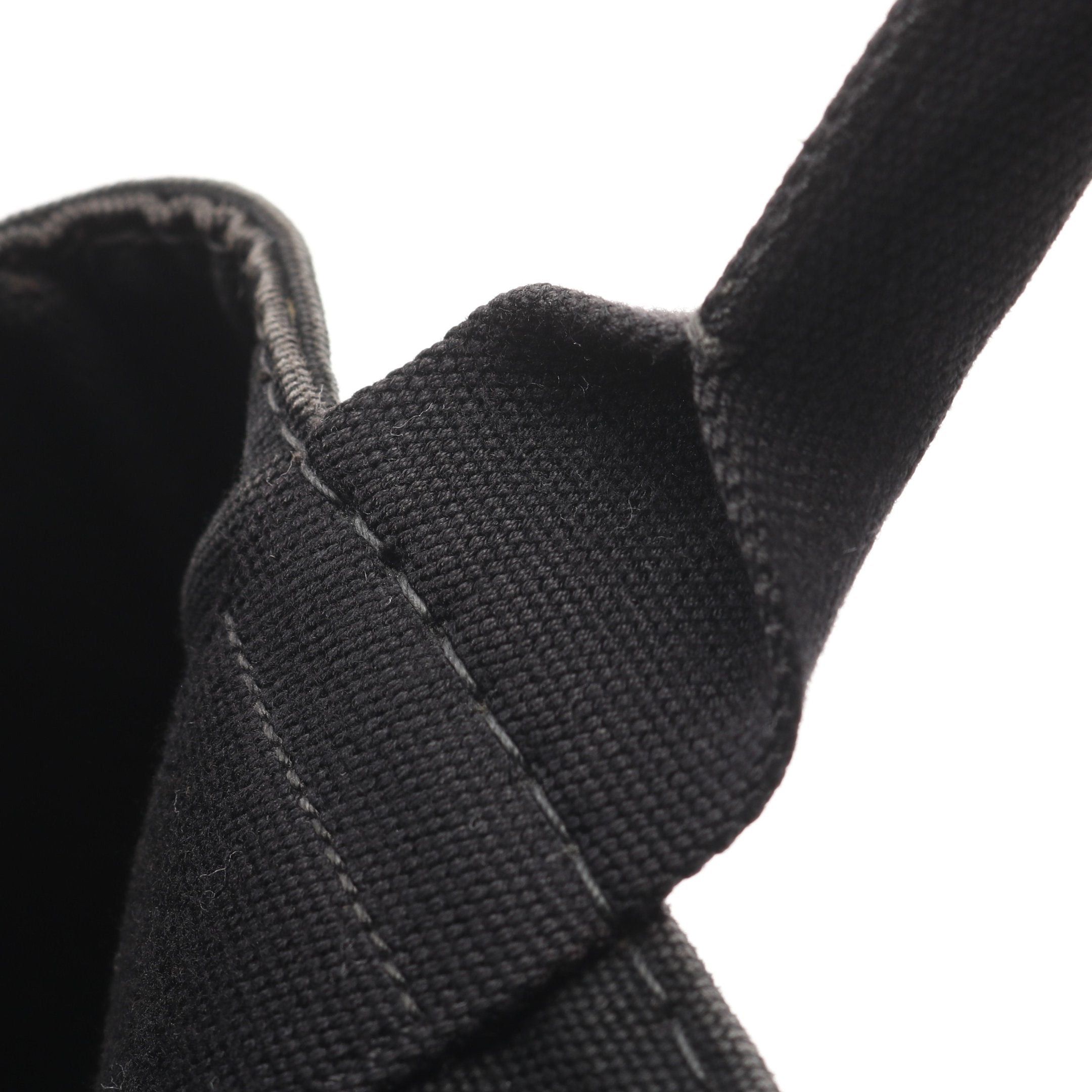 Prada Prada Kanapa Handbag Tote Bag Canvas Black Size ONE SIZE - 9 Thumbnail