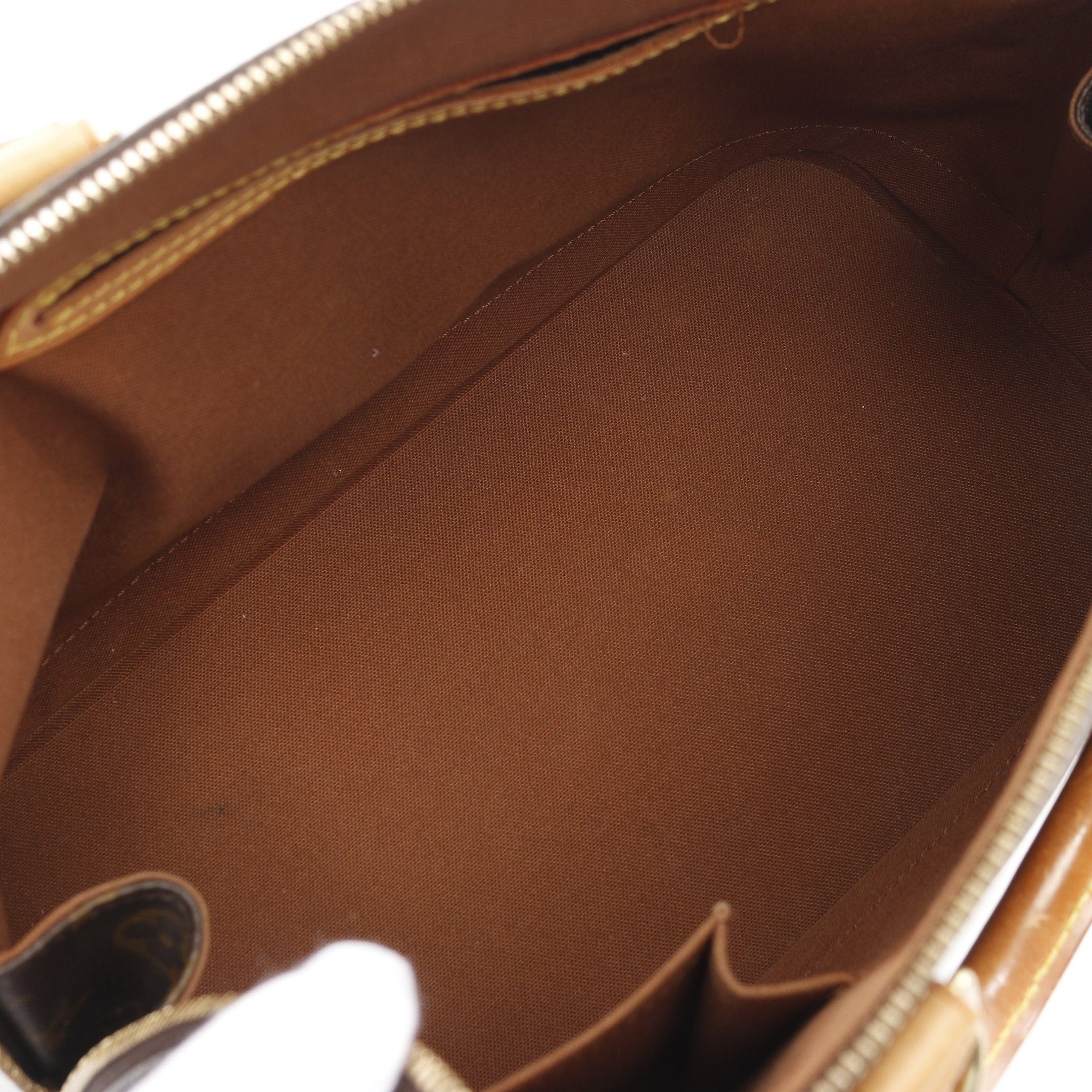 Louis Vuitton Louis Vuitton Alma Pm Monogram Handbag Leather Brown Size ONE SIZE - 3 Thumbnail