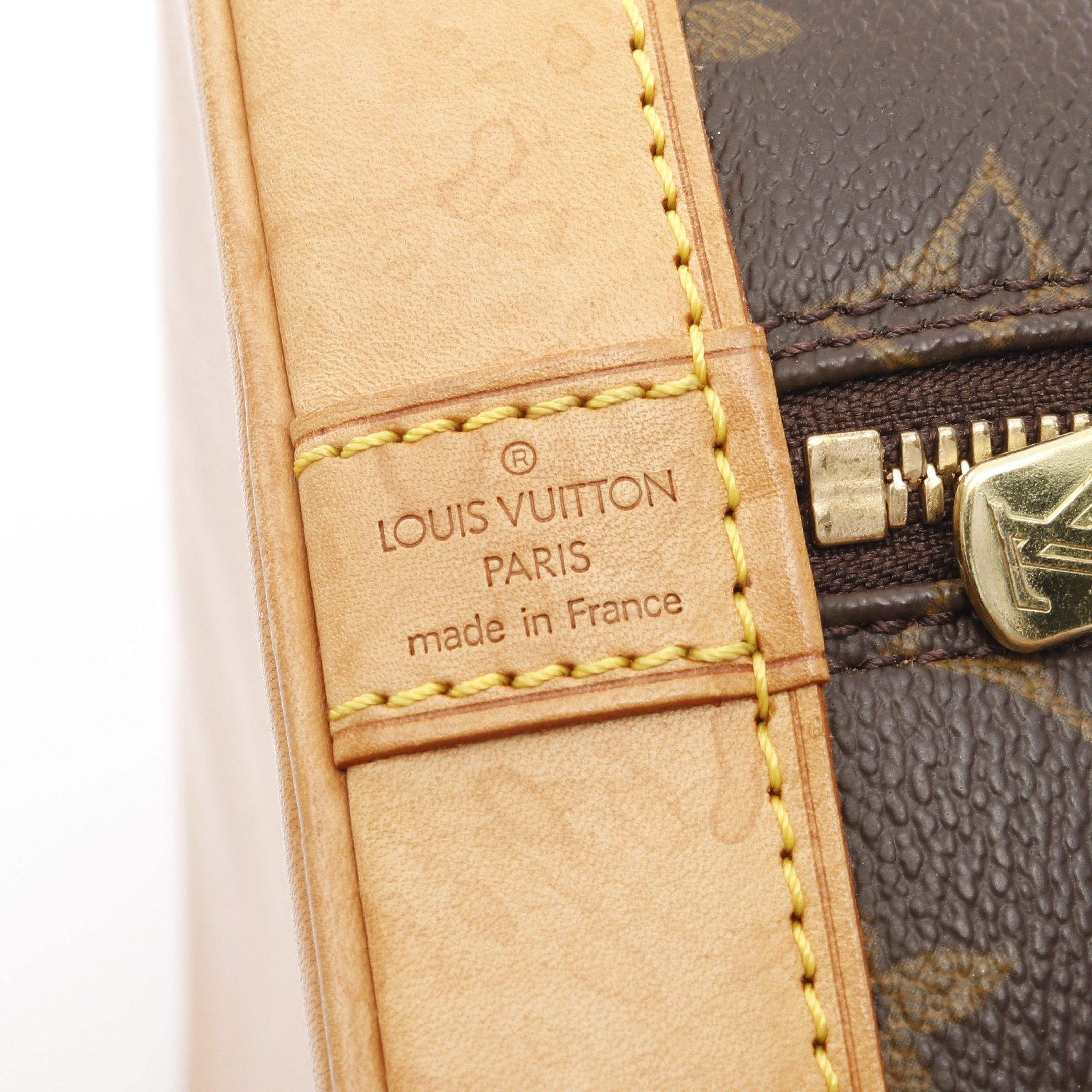 Louis Vuitton Louis Vuitton Alma Pm Monogram Handbag Leather Brown Size ONE SIZE - 4 Thumbnail