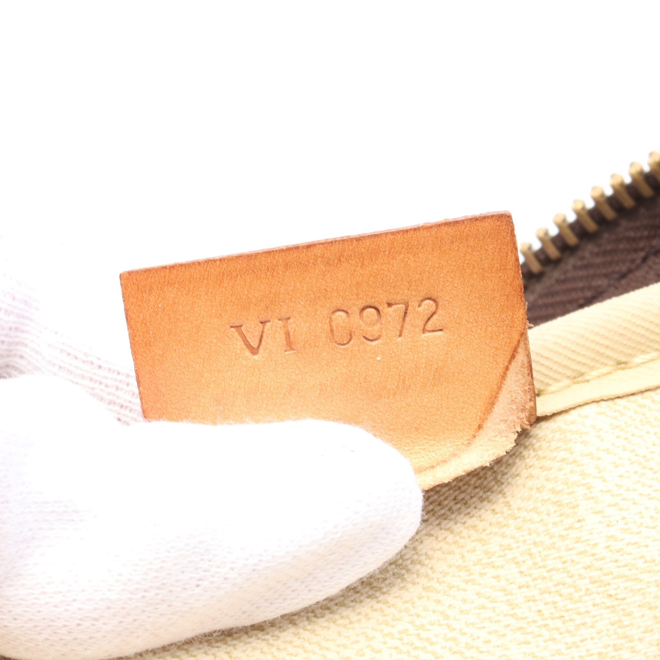 Louis Vuitton Louis Vuitton Deauville Bowling Vanity Monogram Handbag Leather Brown Size ONE SIZE - 5 Thumbnail