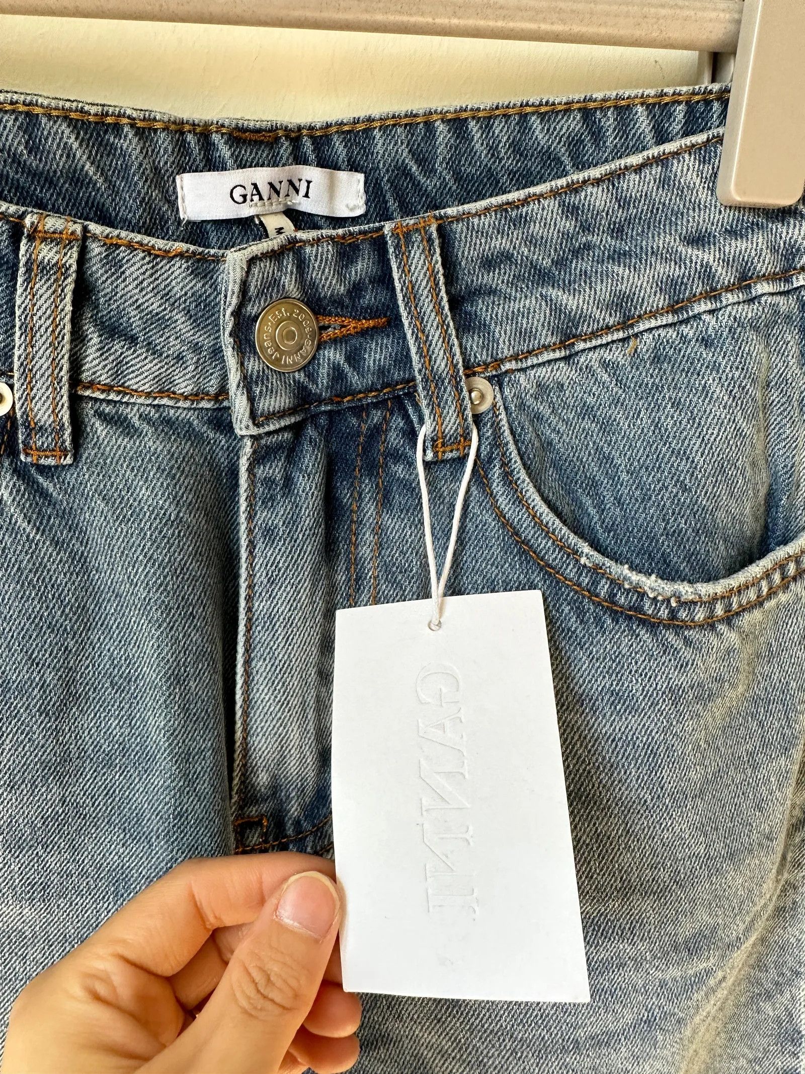 Ganni Ganni Jeans Size 27" / US 4 / IT 40 - 4 Thumbnail