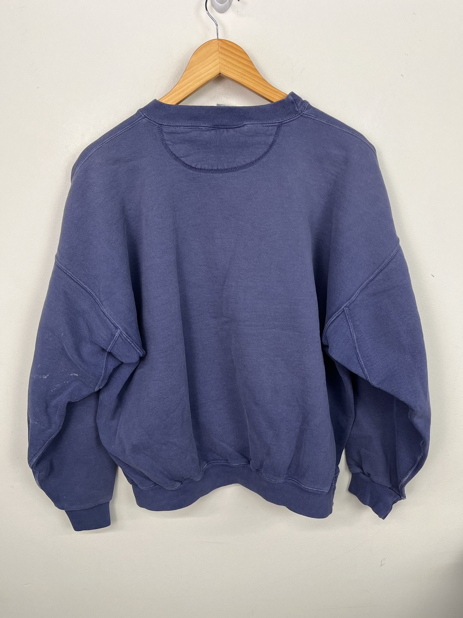 Vintage Vintage 90s Stearns Purple Thick Sweatshirt Size XL Size US XL / EU 56 / 4 - 5 Thumbnail