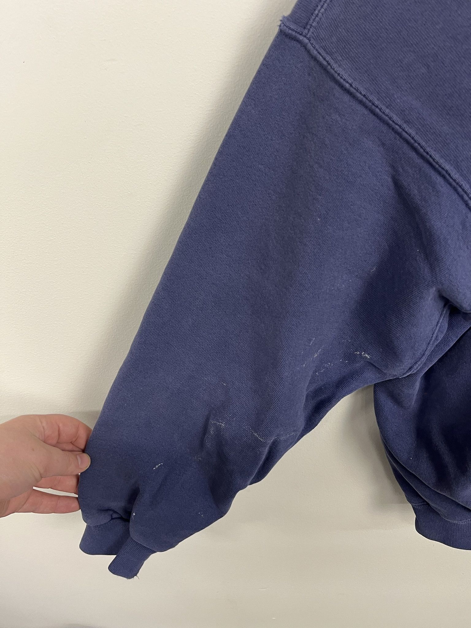 Vintage Vintage 90s Stearns Purple Thick Sweatshirt Size XL Size US XL / EU 56 / 4 - 3 Thumbnail