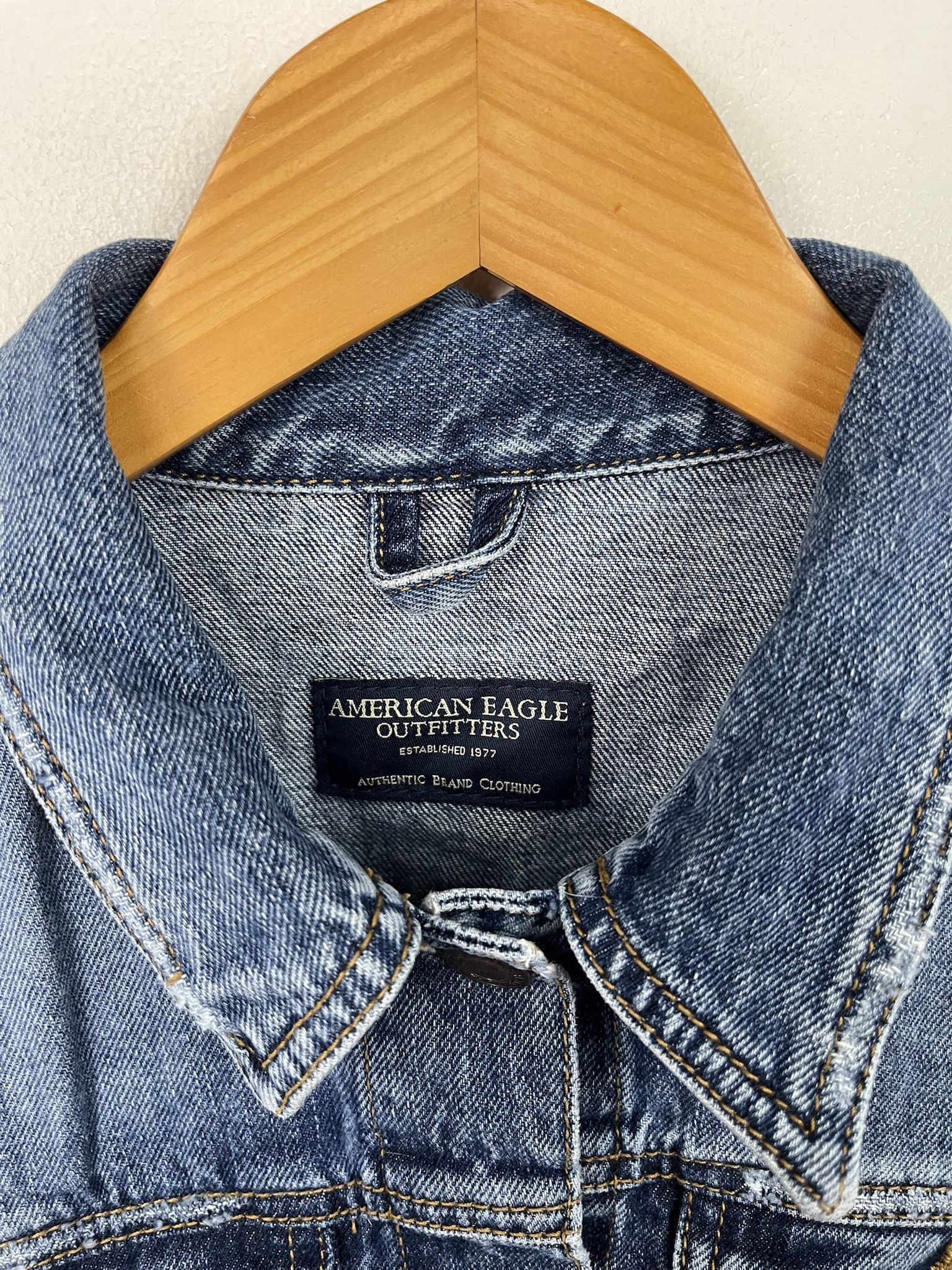 Vintage Vintage Abercrombie Denim Jacket Size XS Size US XS / EU 42 / 0 - 2 Thumbnail
