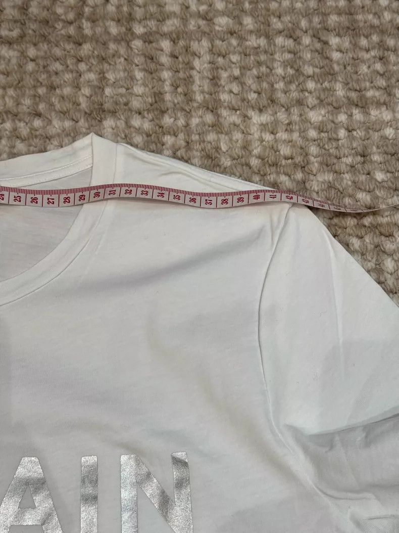 Balmain Balmain Logo Cotton Men's T-Shirt Size US M / EU 48-50 / 2 - 6 Thumbnail