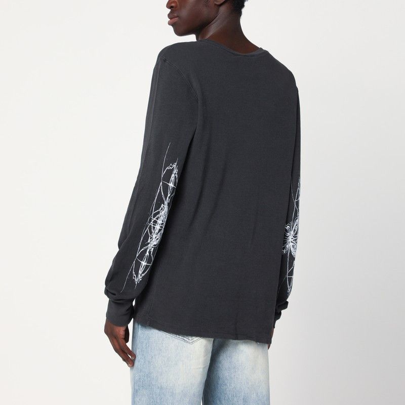 basketcase gallery Basketcase Gallery Vintage Black Cotton Crewneck Sweater Size US S / EU 44-46 / 1 - 2 Thumbnail