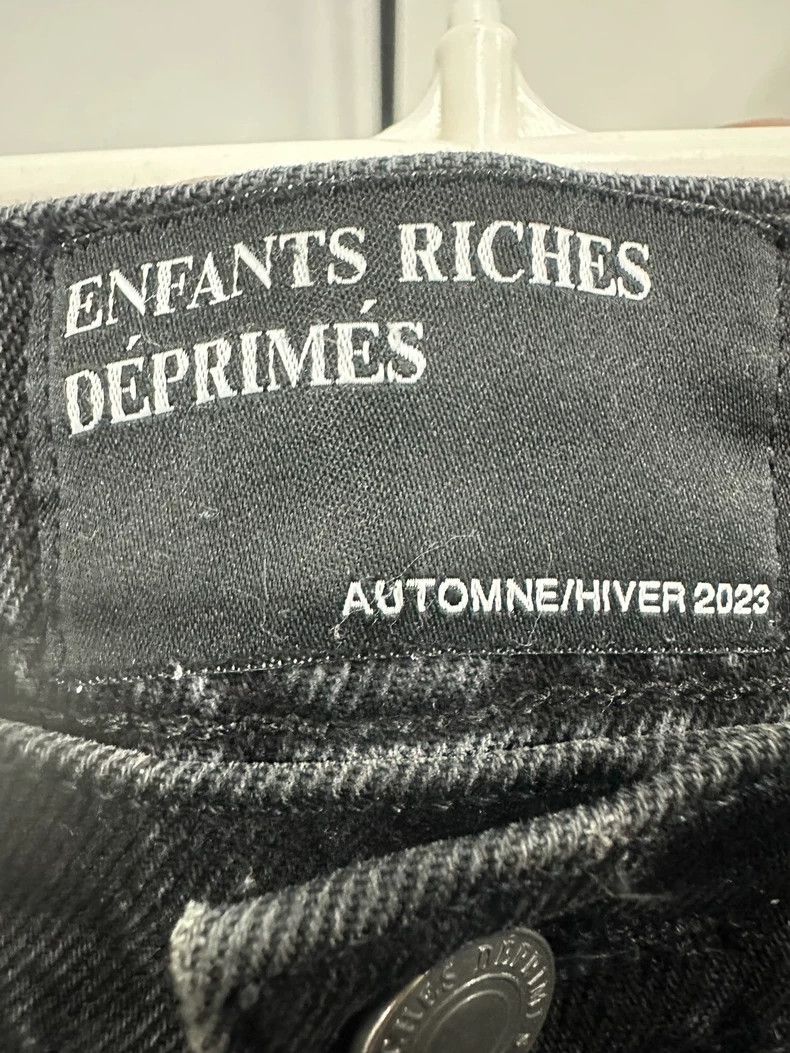 Enfants Riches Deprimes Enfants Riches Deprimes Black Gray Jeans- DMC Size US 31 - 3 Thumbnail