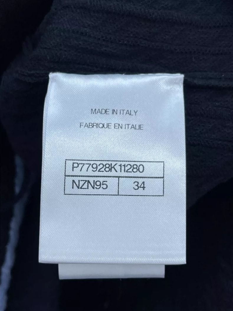 Chanel Chanel Blue Black Color Block Dress- DMC Size US 34 / EU 50 - 7 Thumbnail