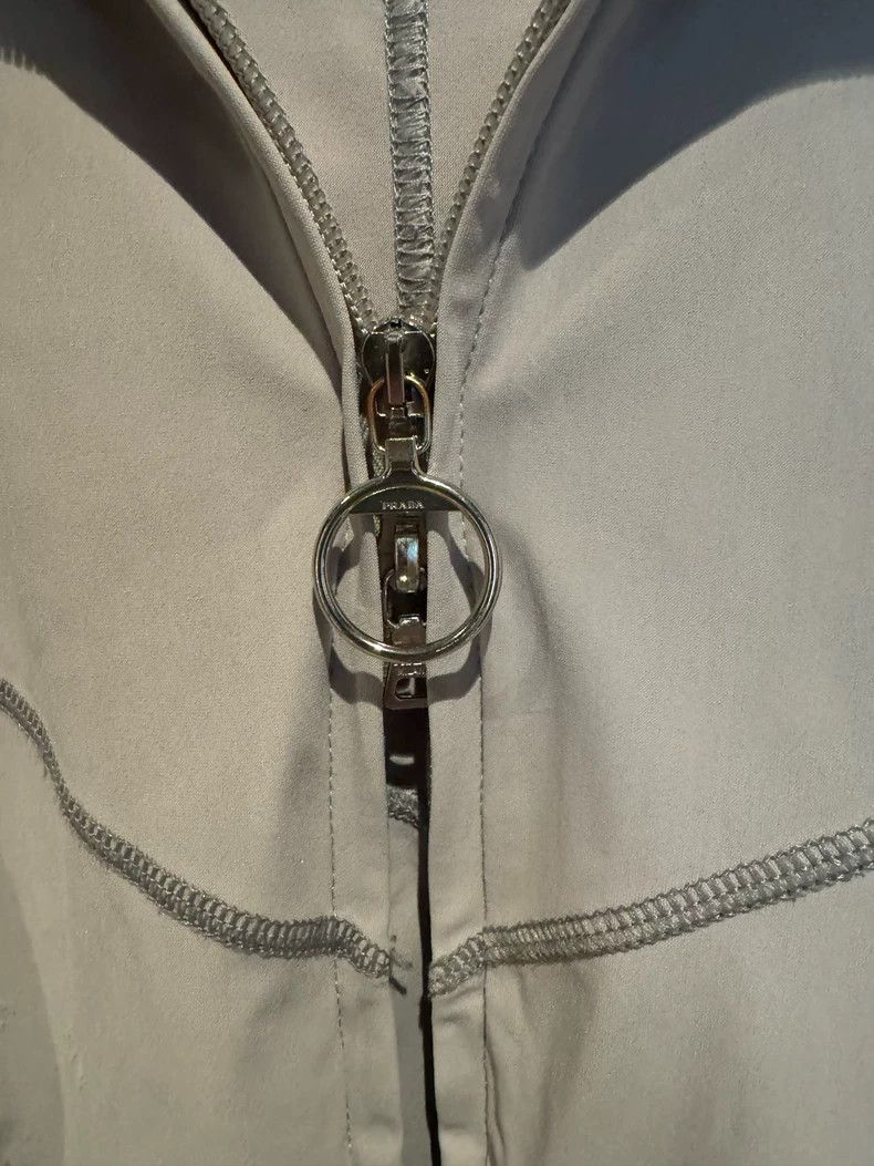 Prada Prada Sport Short Jacket with Red Trim- DMC Size US M / EU 48-50 / 2 - 2 Thumbnail
