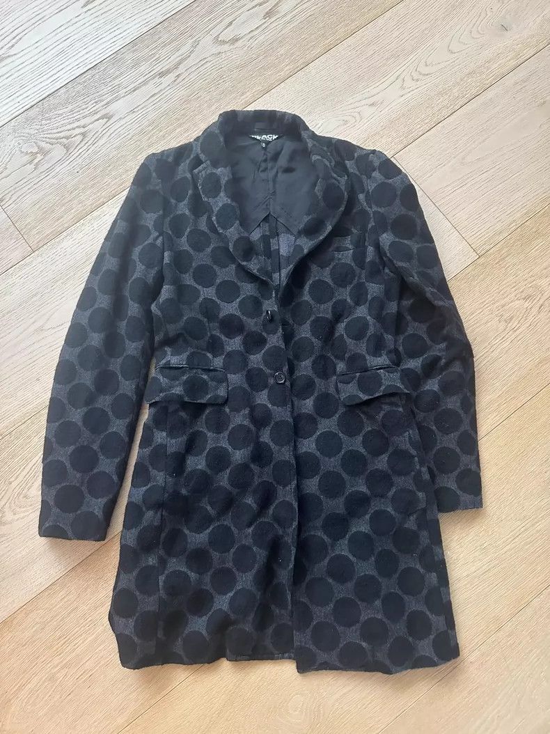 Comme des Garcons Comme des Garçons Black Polka Dot Coat- DMC Size US S / EU 44-46 / 1 - 8 Thumbnail