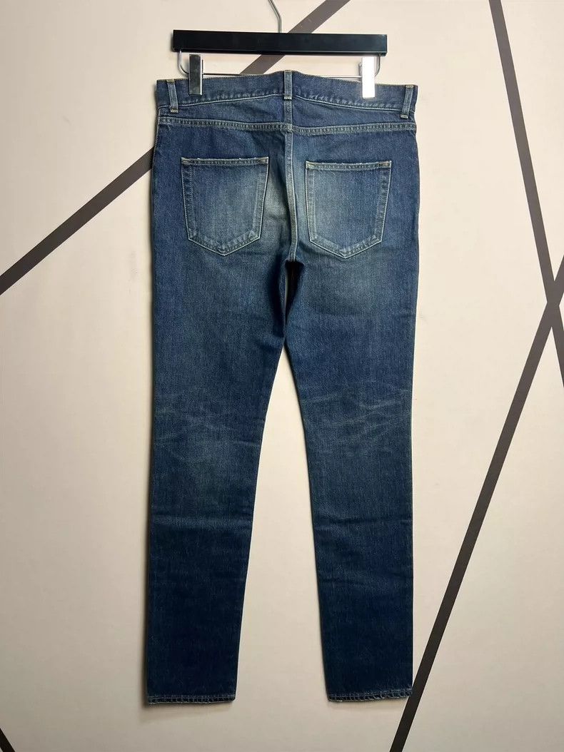 Saint Laurent Paris Saint Laurent Blue Basic Denim Pants 31 Size- DMC Size US 31 - 2 Thumbnail