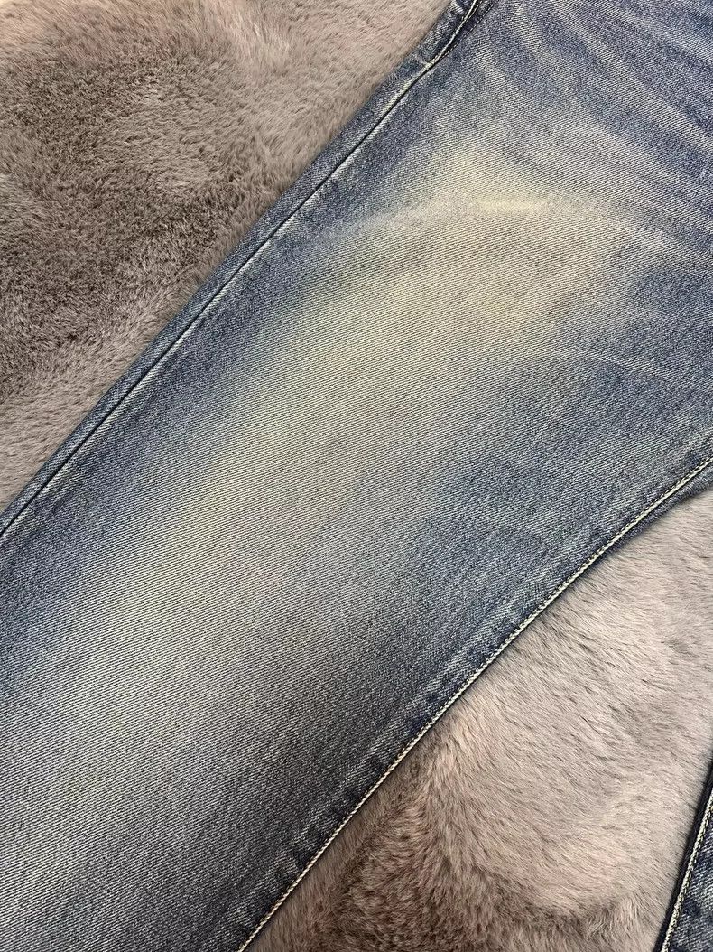Saint Laurent Paris Saint Laurent Blue Denim Pants with Logo Embroidery- DMC Size US 31 - 7 Thumbnail