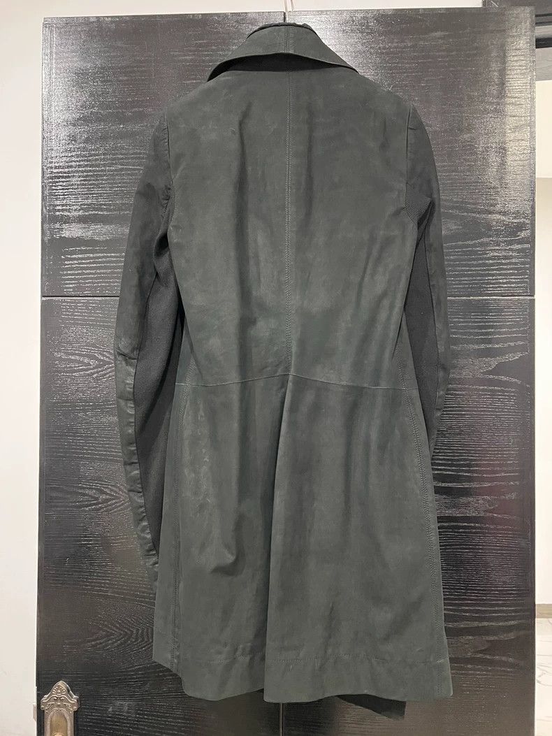 Rick Owens Rick Owens Long Genuine Leather Jacket- DMC Size M / US 6-8 / IT 42-44 - 3 Thumbnail
