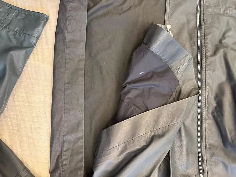 Rick Owens Rick Owens Classic Soft Leather Jacket Design- DMC Size US M / EU 48-50 / 2 - 2 Thumbnail