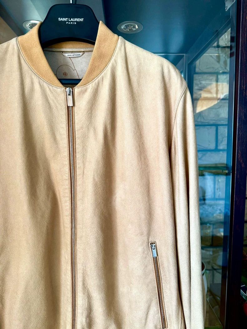 Hermes Hermes Brown Suede Bomber Jacket- DMC Size US M / EU 48-50 / 2 - 2 Thumbnail