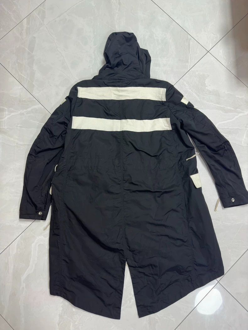 Rick Owens Rick Owens Style Long Coat with Stripes- DMC Size US L / EU 52-54 / 3 - 4 Thumbnail