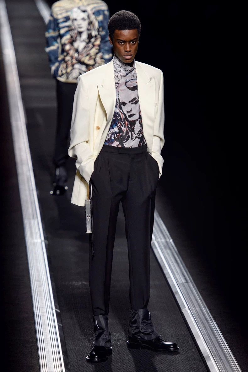 Dior Dior Mona Lisa Graffiti Turtleneck Sweater- DMC Size US M / EU 48-50 / 2 - 6 Thumbnail