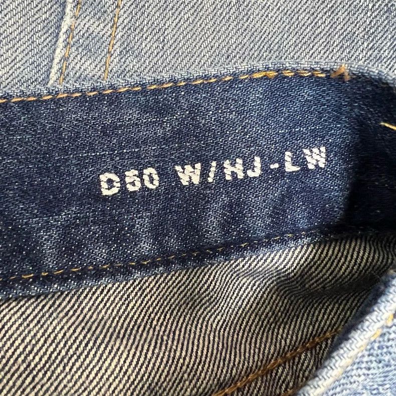 Saint Laurent Paris Saint Laurent Washed Blue Fringed Denim Pants- DMC Size US 28 / EU 44 - 4 Thumbnail