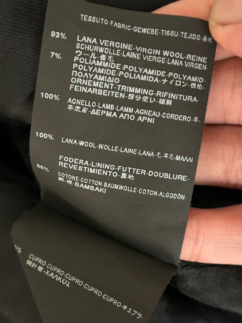 Saint Laurent Paris Saint Laurent Black and White Baseball Jacket- DMC Size US L / EU 52-54 / 3 - 5 Thumbnail