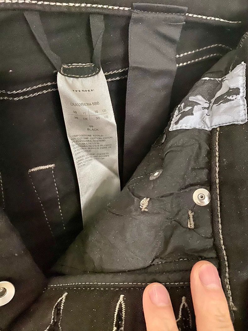 Rick Owens Black Matte Coated Stretch Jeans Size 30- DMC Size US 30 / EU 46 - 4 Thumbnail
