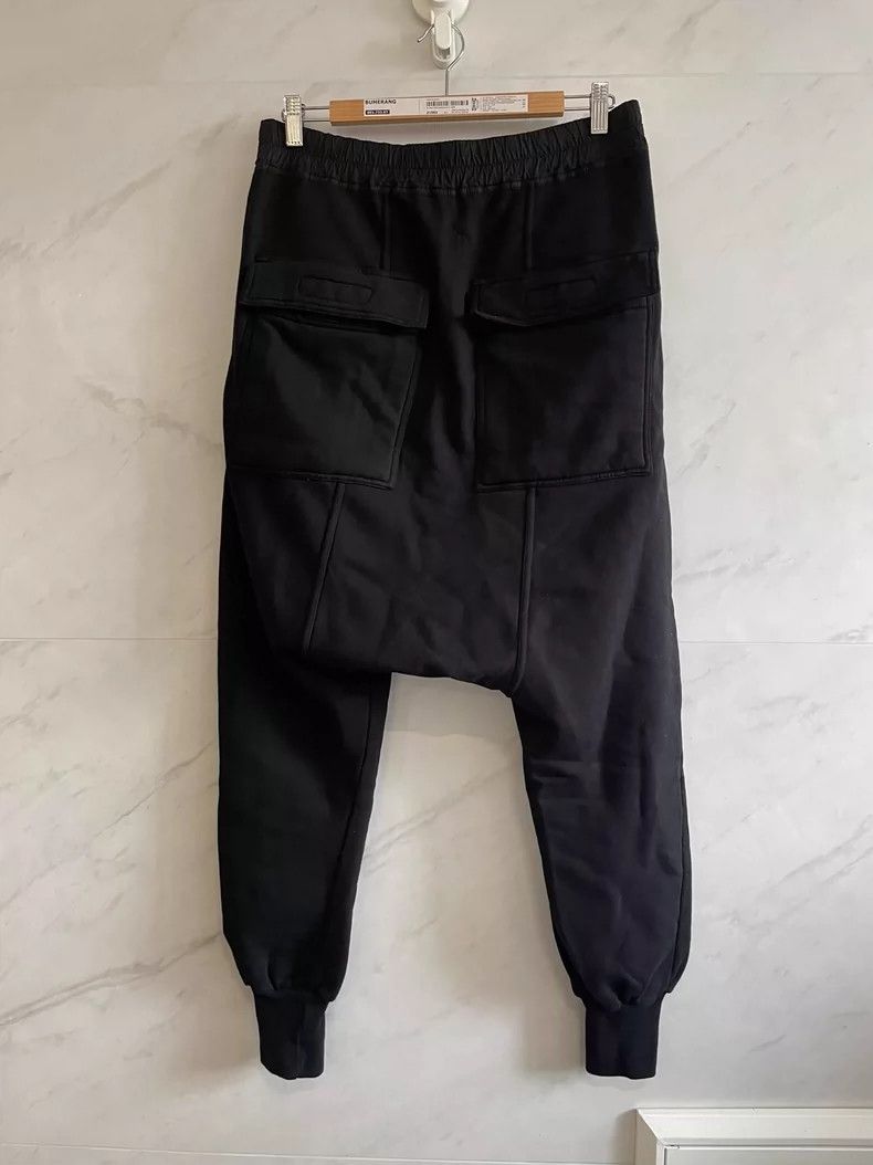 Rick Owens Rick Owens Comfortable Black Drop-Crotch Pants- DMC Size US 28 / EU 44 - 2 Thumbnail