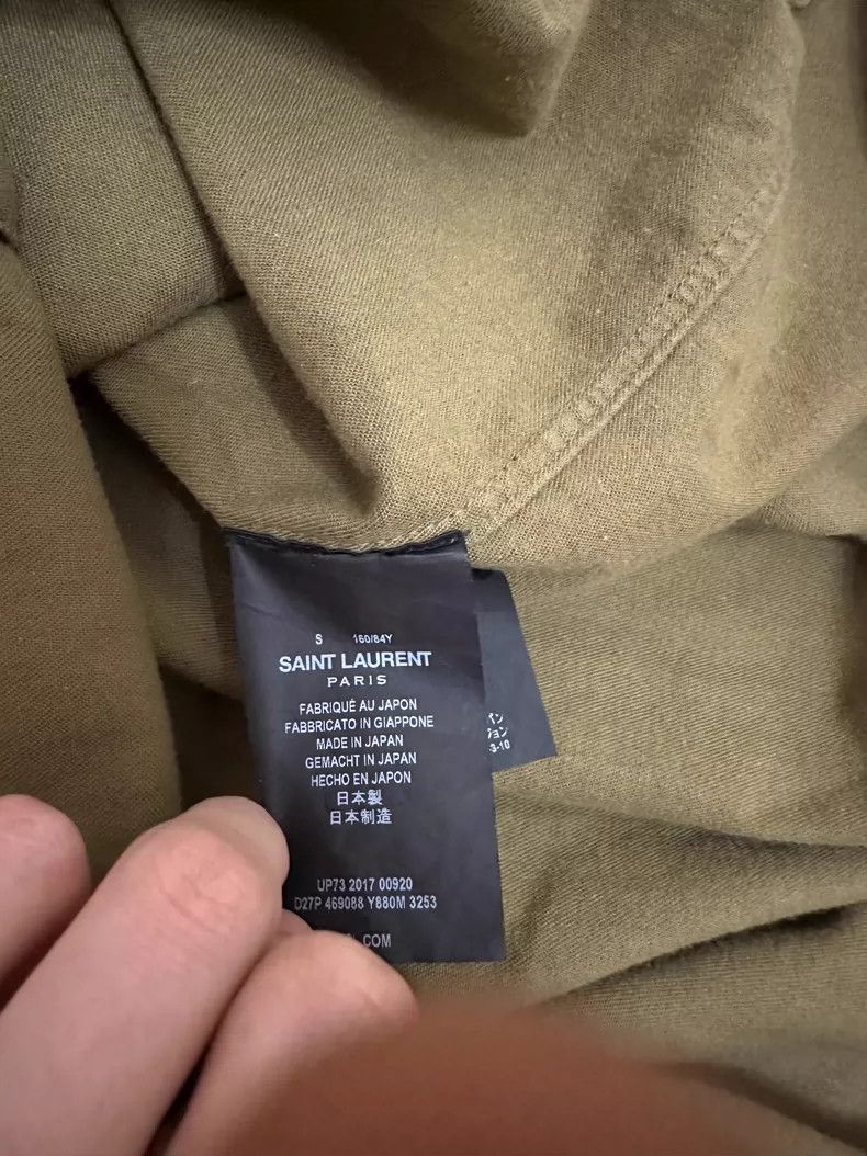 Yves Saint Laurent Saint Laurent Long Sleeve Shirt for Men and Women- DMC Size US S / EU 44-46 / 1 - 5 Thumbnail