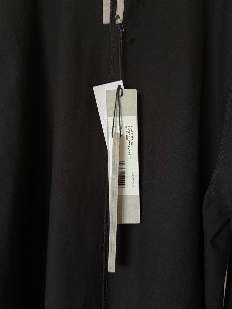 Rick Owens Rick Owens Black Long Sleeve T-Shirt- DMC Size US L / EU 52-54 / 3 - 6 Thumbnail