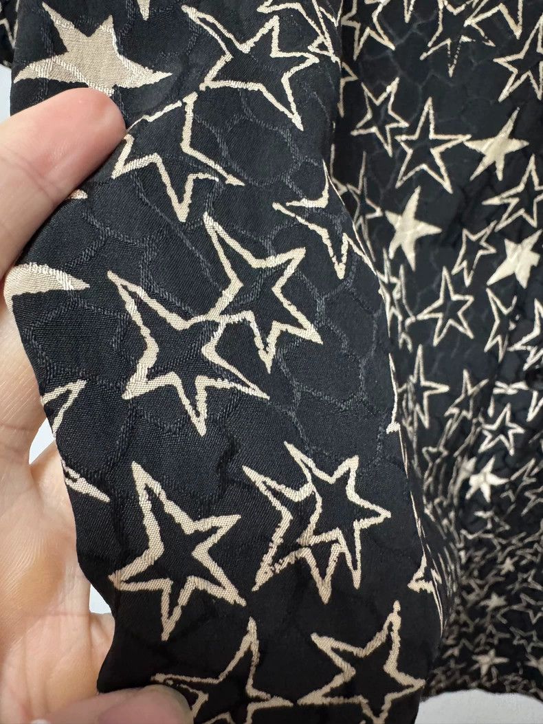 Saint Laurent Paris Black and White Star Print Shirt- DMC Size US M / EU 48-50 / 2 - 3 Thumbnail