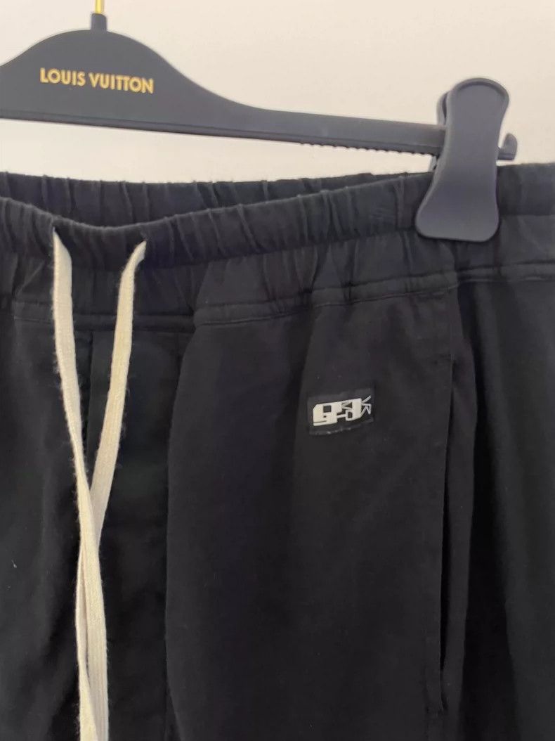 Rick Owens Rick Owens Classic Drawstring Shorts for Men- DMC Size US 34 / EU 50 - 2 Thumbnail