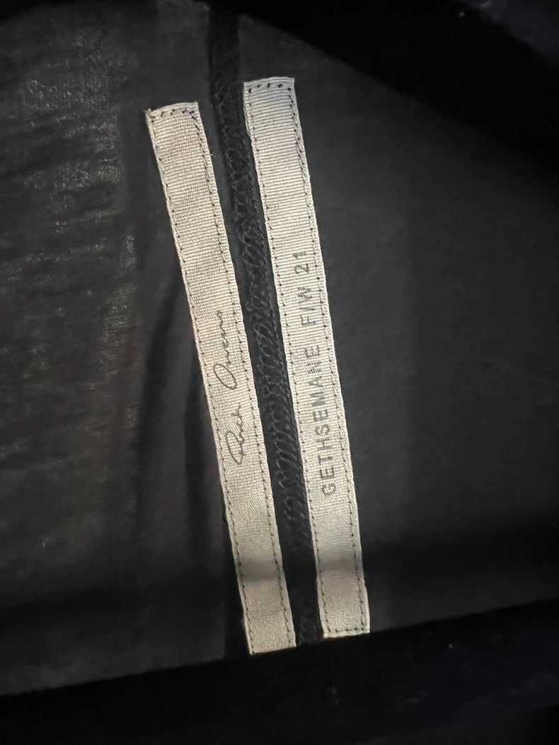 Rick Owens Black T-Shirt with Tags- DMC