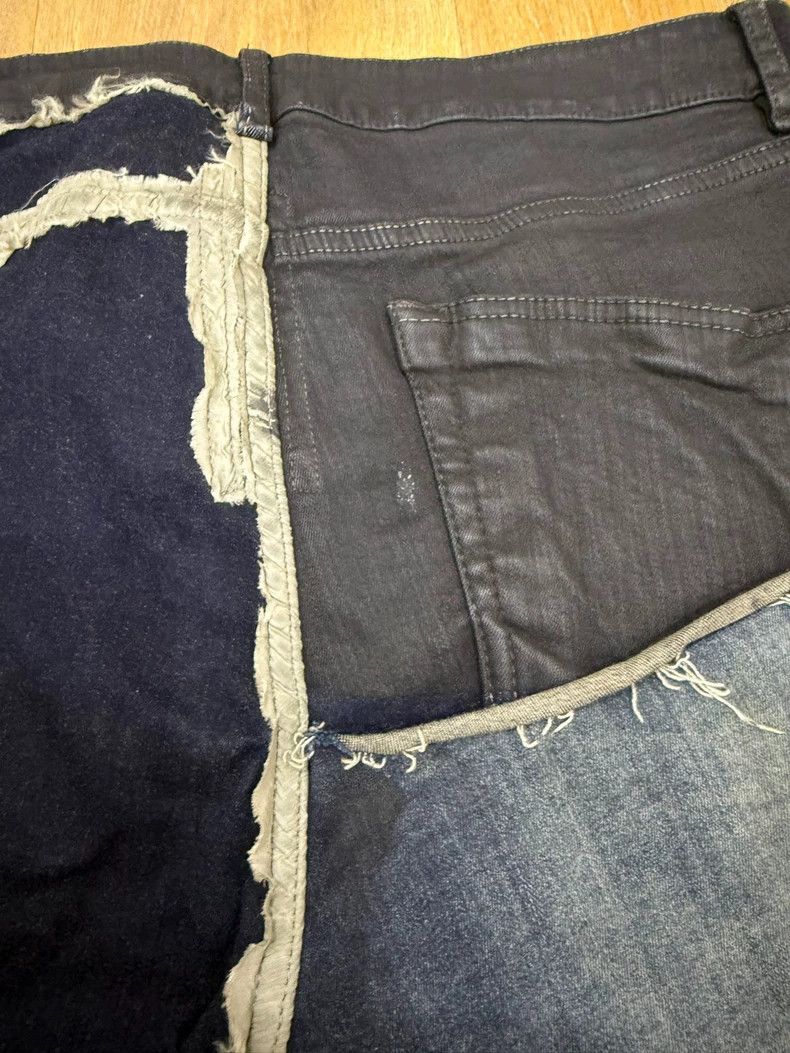 Rick Owens Rick Owens Patchwork Denim Shorts 32/1- DMC Size US 32 / EU 48 - 3 Thumbnail