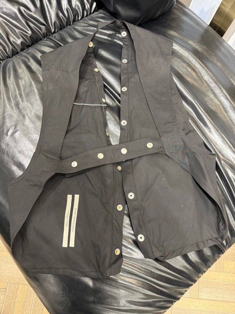 Rick Owens Rick Owens Sleeveless Vest Size 48- DMC Size US L / EU 52-54 / 3 - 2 Thumbnail