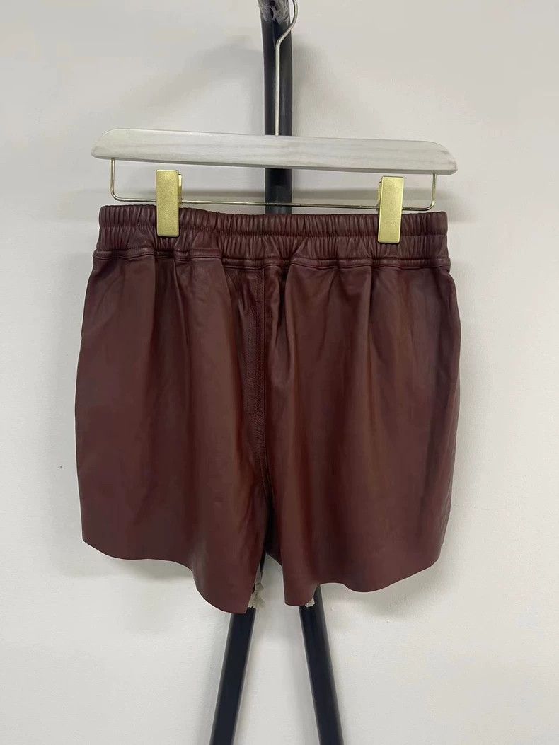 Rick Owens Rick Owens Leather Shorts Size 38- DMC Size US 38 / EU 54 - 2 Thumbnail