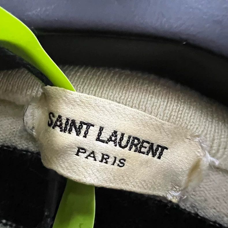 Saint Laurent Paris Saint Laurent Striped Knitted Sweater in Large- DMC Size US L / EU 52-54 / 3 - 5 Thumbnail