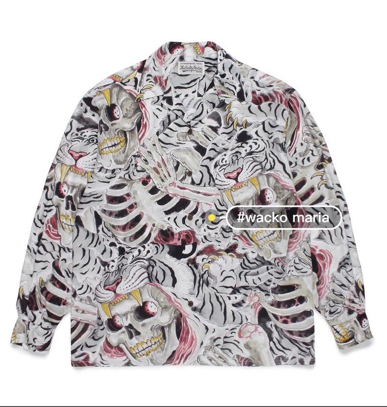 Maison MIHARA YASUHIRO Wacko Maria Tim Lehi Aloha Shirt M Size- DMC Size US M / EU 48-50 / 2 - 5 Thumbnail