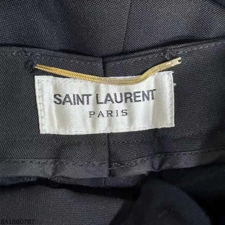 Saint Laurent Paris Classic Black Saint Laurent Pants for Men- DMC Size US 34 / EU 50 - 5 Thumbnail