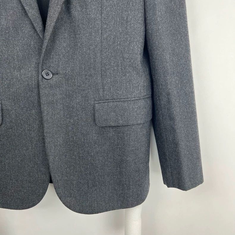 Saint Laurent Paris Saint Laurent Grey Wool Suit Jacket Size 46- DMC Size US M / EU 48-50 / 2 - 5 Thumbnail