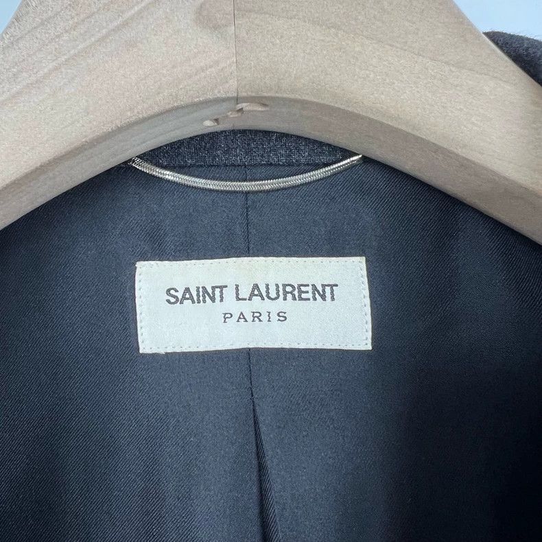 Saint Laurent Paris Saint Laurent Grey Wool Suit Jacket Size 46- DMC Size US M / EU 48-50 / 2 - 3 Thumbnail