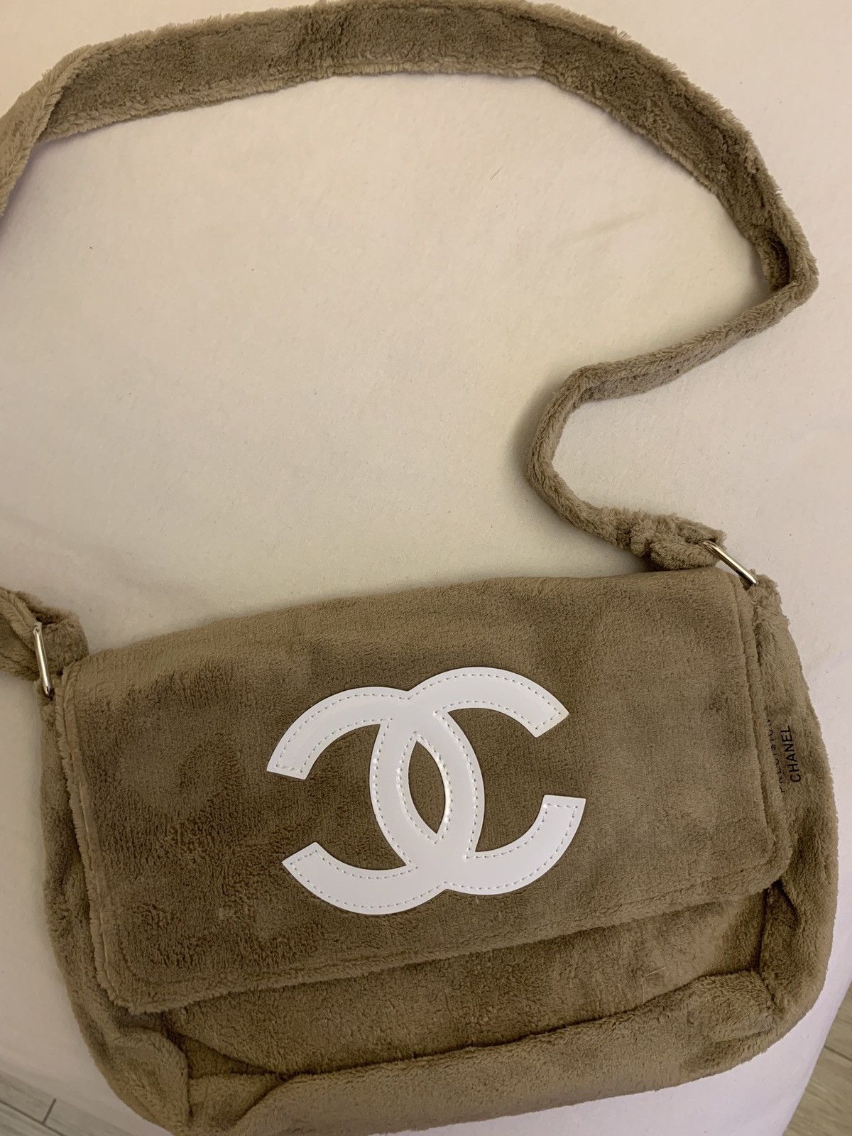 Chanel fur sling bag sale