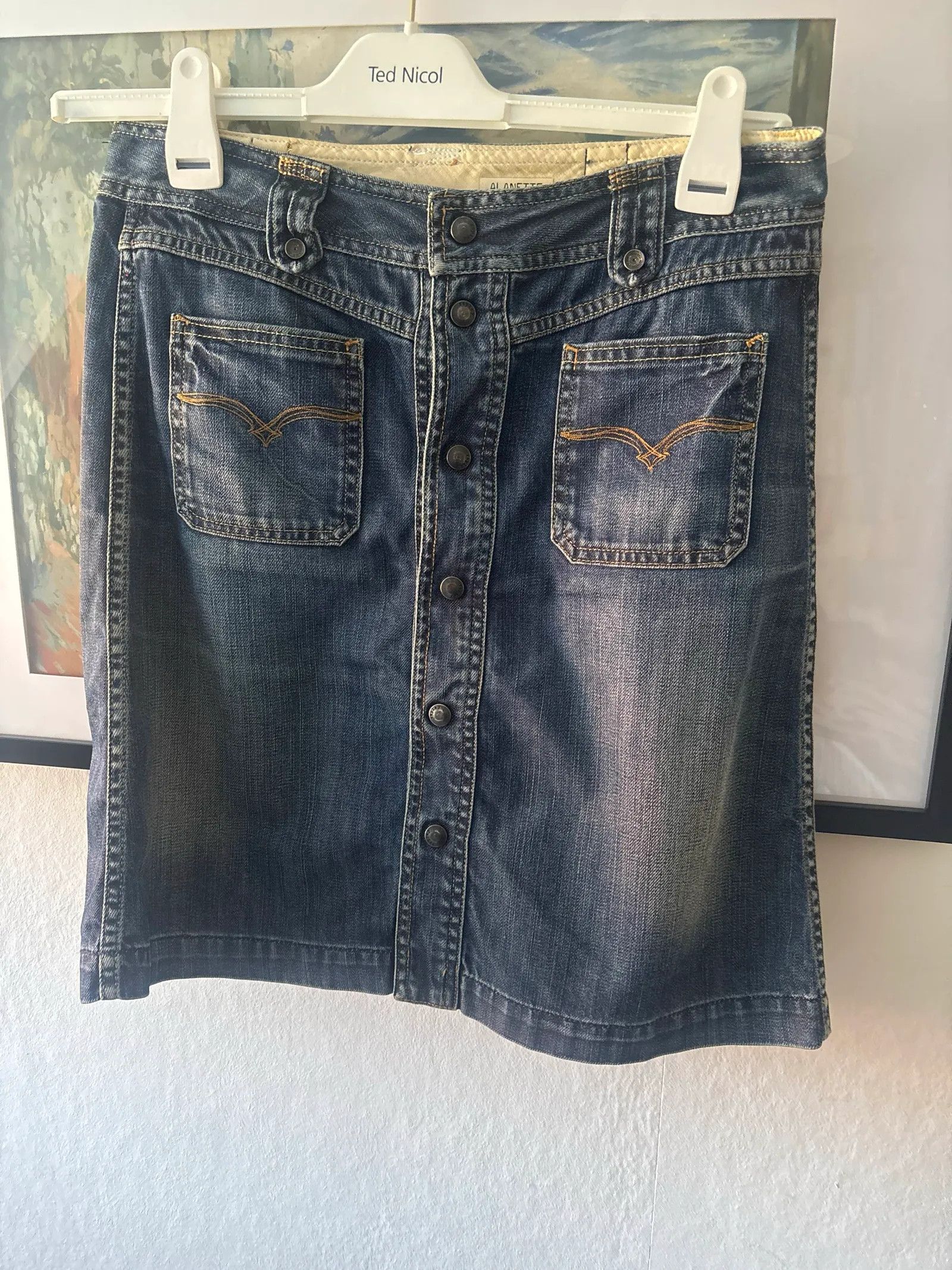 Replay Replay Alanette Skirt Size 29" - 5 Thumbnail