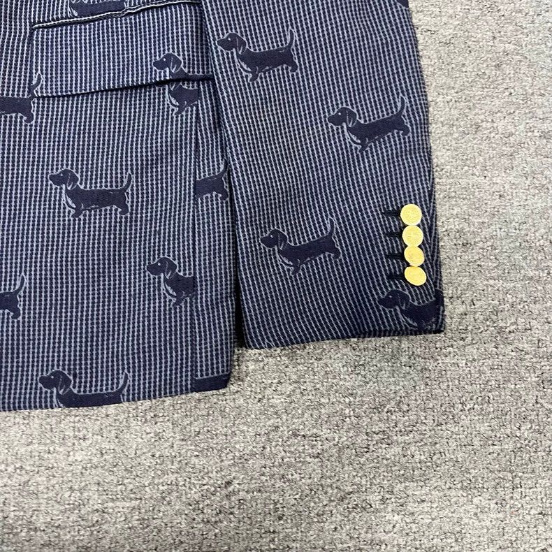 Thom Browne Thom Browne Dog Print Blazer Size 2-dmc Size US M / EU 48-50 / 2 - 4 Thumbnail
