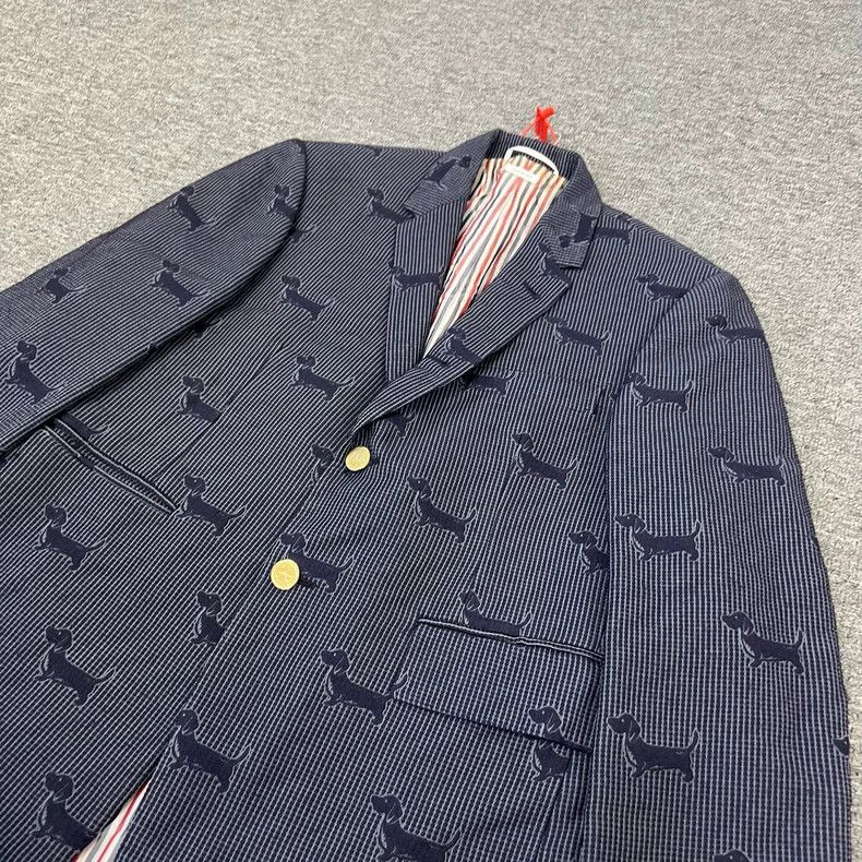 Thom Browne Thom Browne Dog Print Blazer Size 2-dmc Size US M / EU 48-50 / 2 - 3 Thumbnail