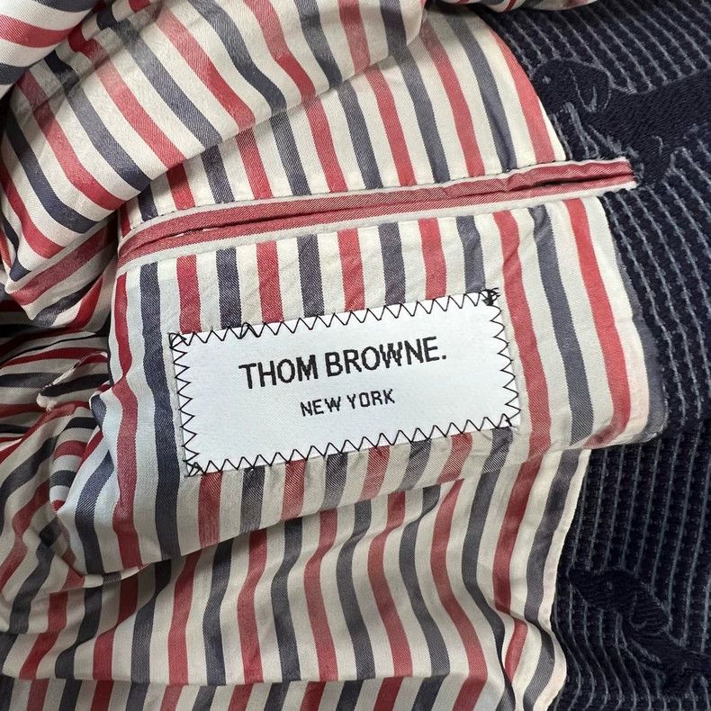Thom Browne Thom Browne Dog Print Blazer Size 2-dmc Size US M / EU 48-50 / 2 - 5 Thumbnail